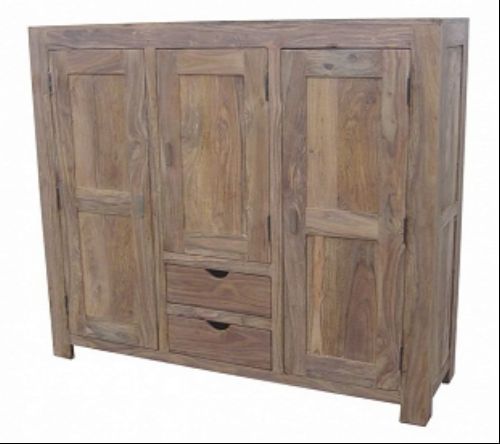 Wooden TV Cabinet With Almirah