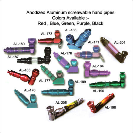 Anodized Hand Pipes Application: Industrial