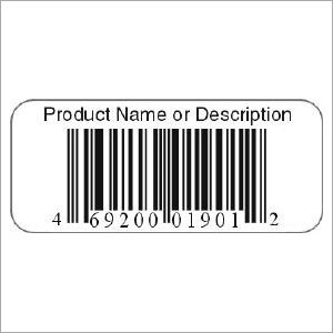 Barcode Self Adhesive Stickers