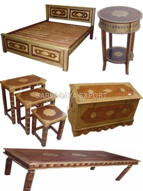 Indian Brass Cutting Furniture :