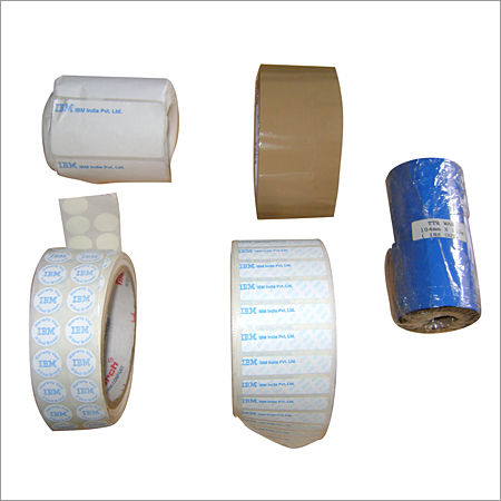 Plastic Labels/Stickers And Bar Code Ribbons