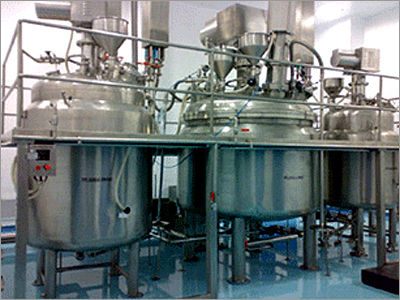 Ointment Cream or Toothpaste Manufacturing Plant