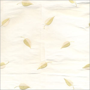 Crewel Embroidered Fabric