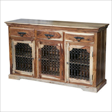 wooden sideboard