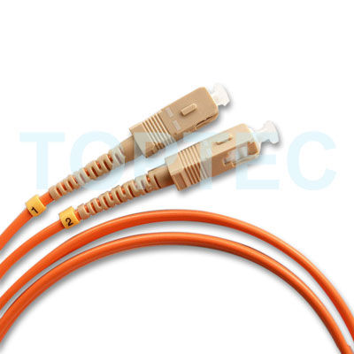 SC Multimode Duplex Fiber Optic Patch Cord