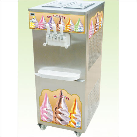 Twin Flavour Soft Ice Cream Machine