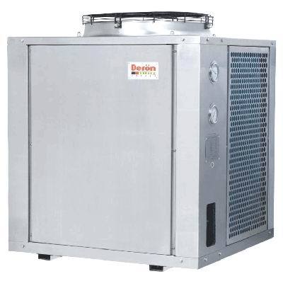 White Eco Friendly Water Heat Pumps