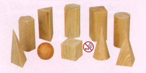 Wooden Geometrical Models
