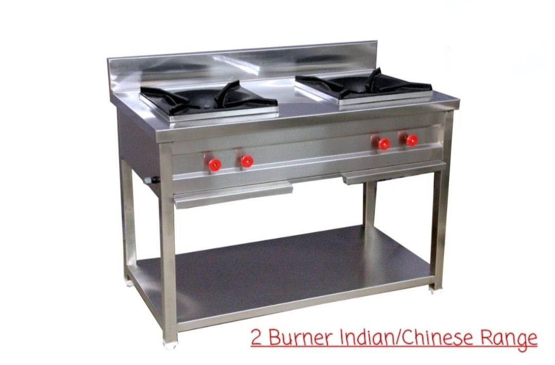 Heavy Duty Two Burner Range