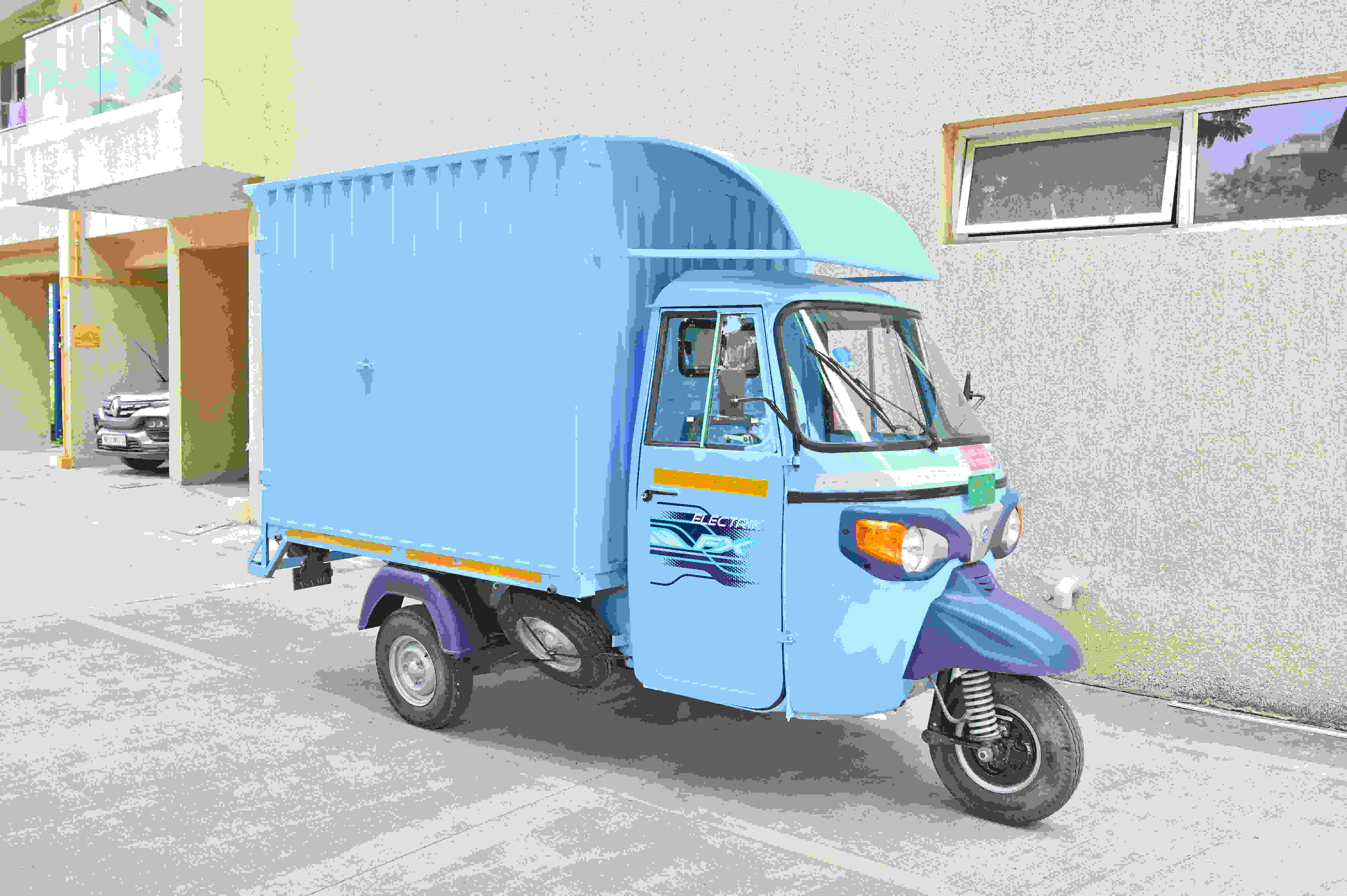 Piaggio Ape E-xtra Three Wheeler EV on Rent