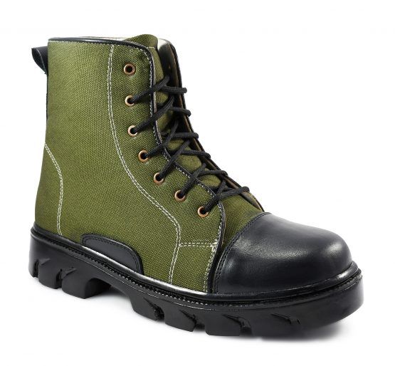 Long Lasting Green Army Boots Jungle Shoes