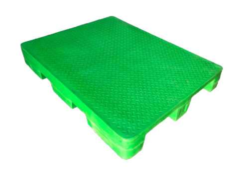 Green Color Anti Slip Surface Roto Moulded Pallets