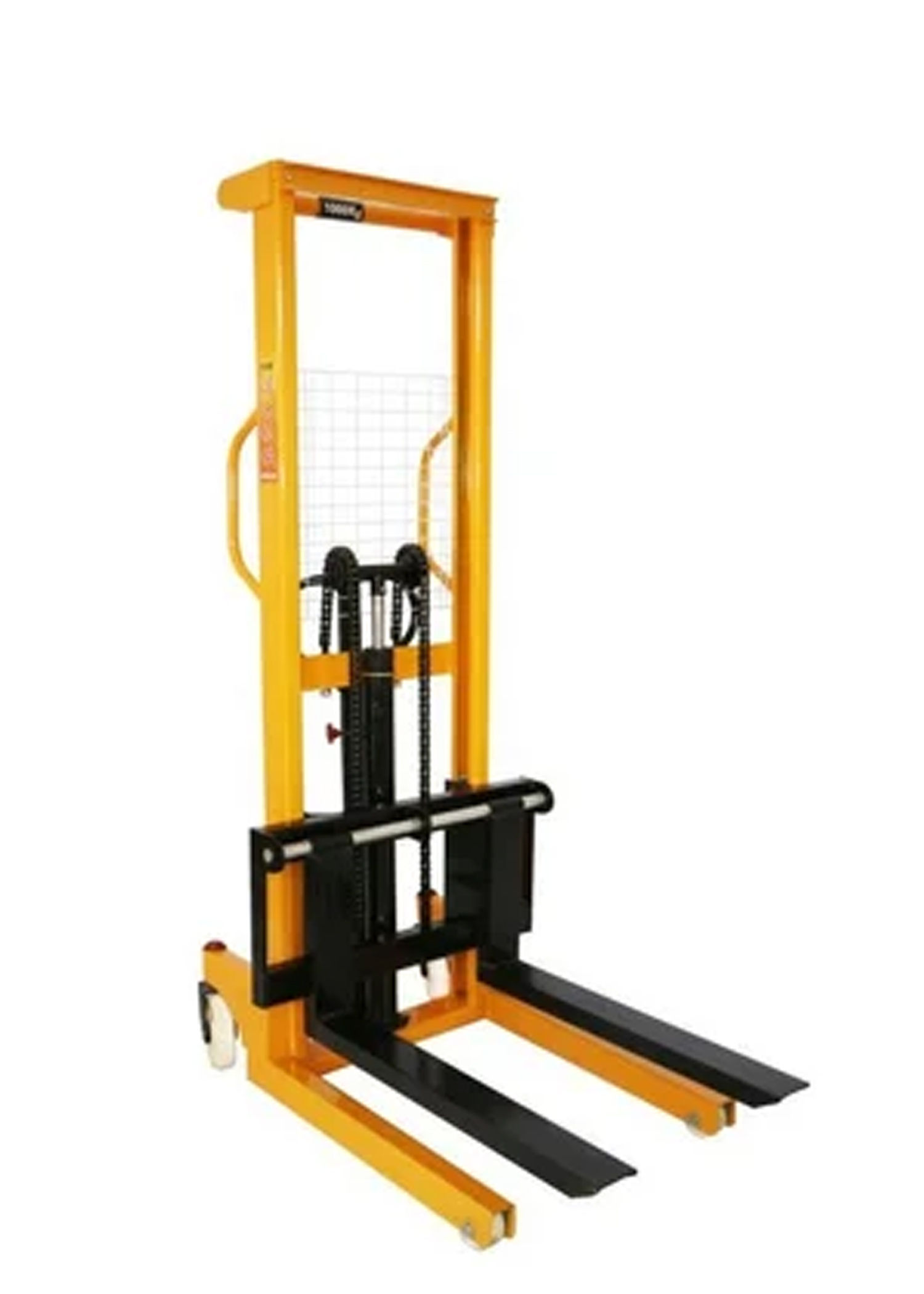 Excellent Torque Power Manual Stacker Forklift-C Shaped Steel