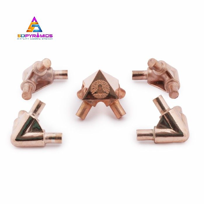 Copper Pyramids For Meditation