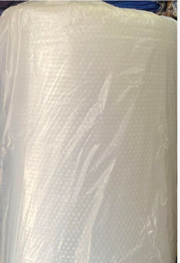 Waterproof Rectangular Plain Transparent Plastic Air Bubble Film Rolls For Packaging