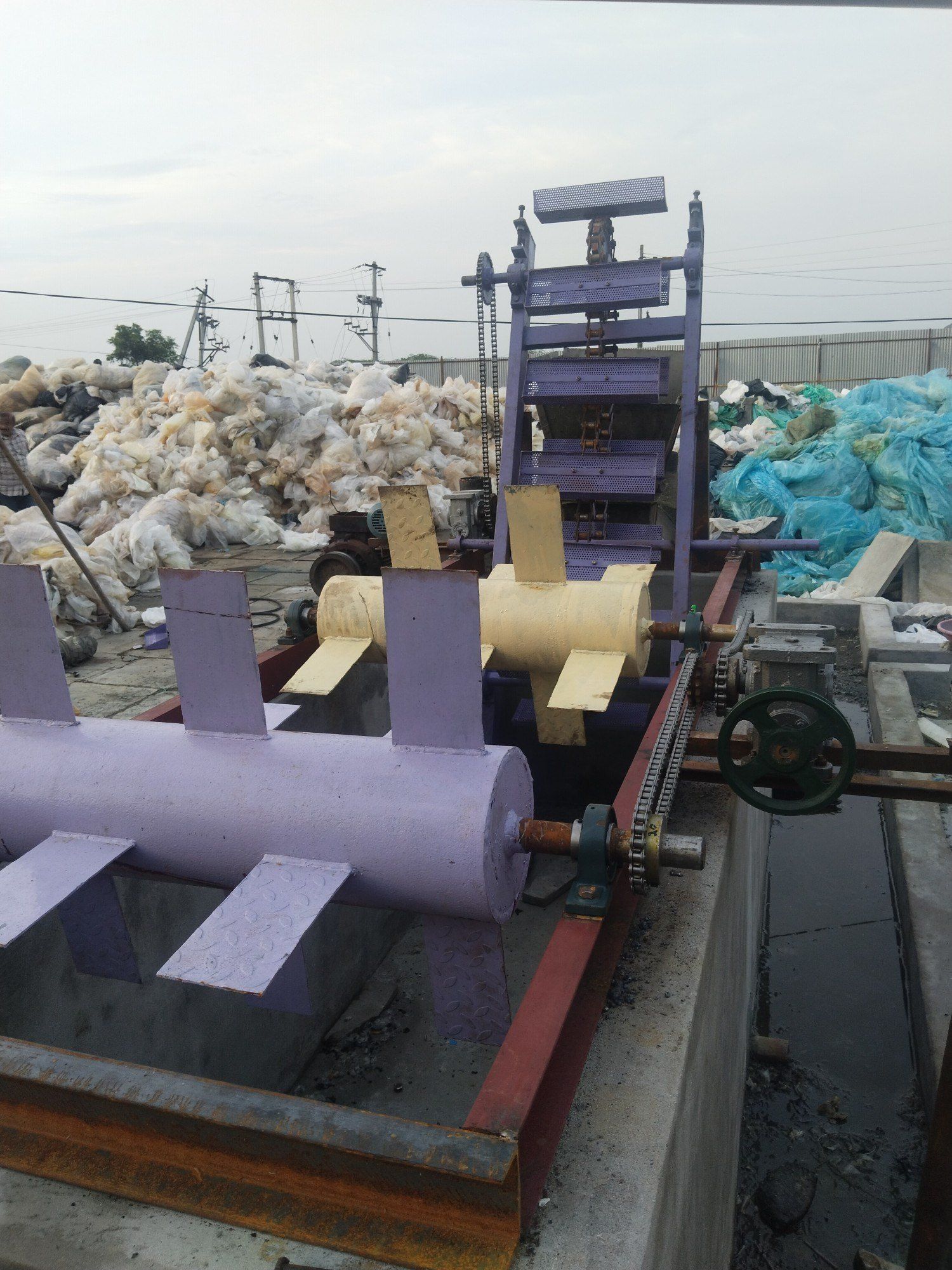 Plastic recycling plant a  i, 