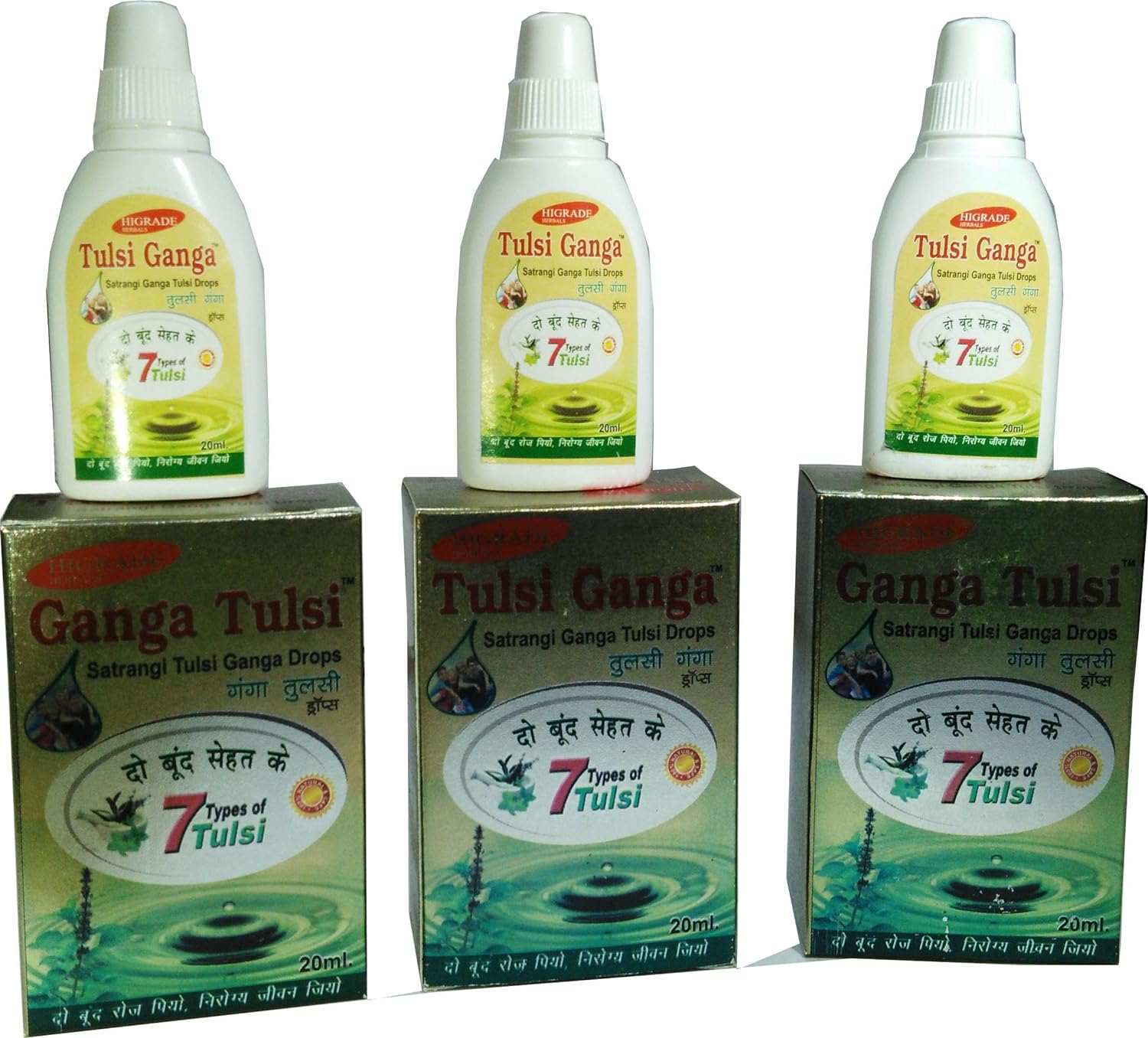 Tulsi Ganga 7 Types of Drops Ras