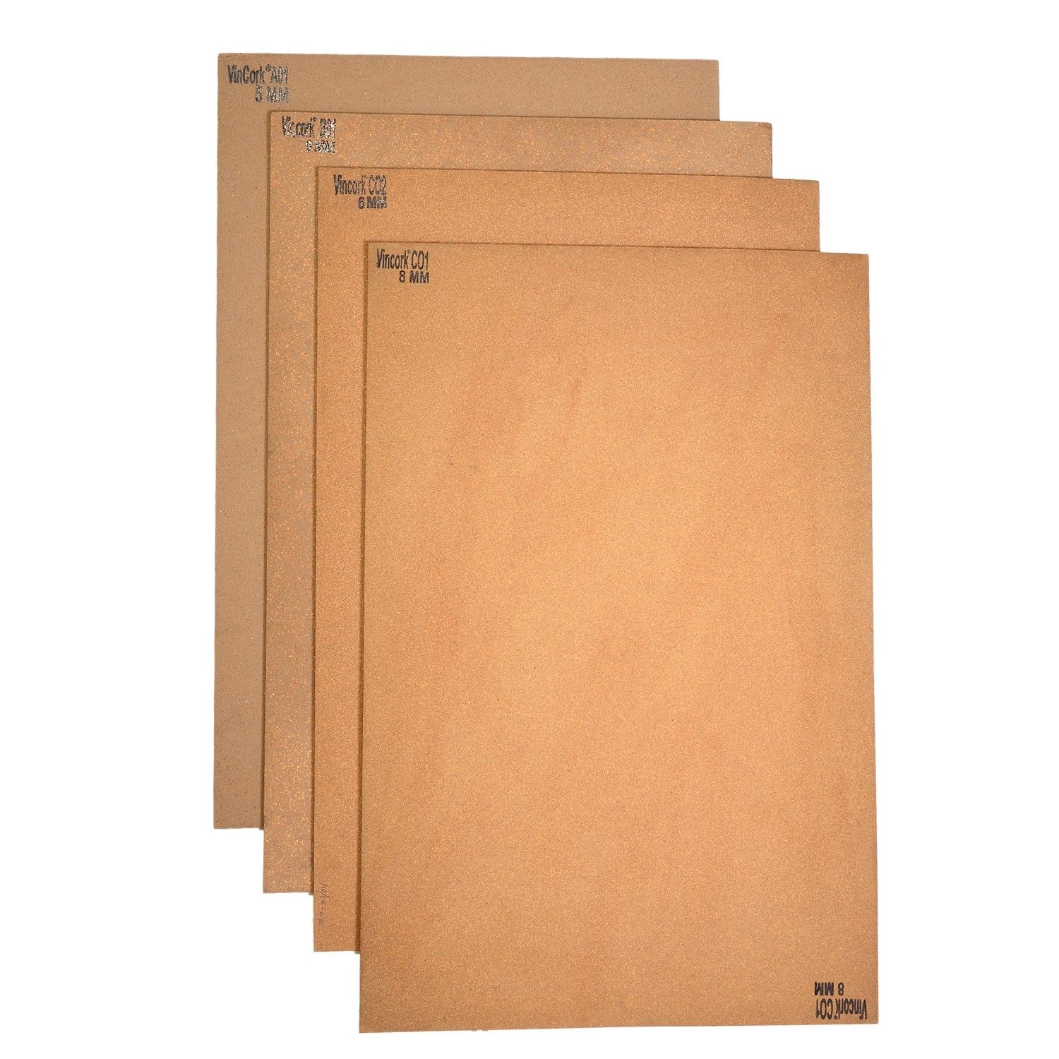 High Quality Rubberized Cork Sheet for Industrial Application