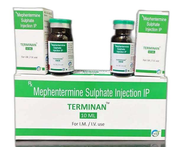 Mephentermine Sulphate Injection - Intravenous Solution for Hypotension , Rapid Onset Vasopressor with Enhanced Cardiac Output