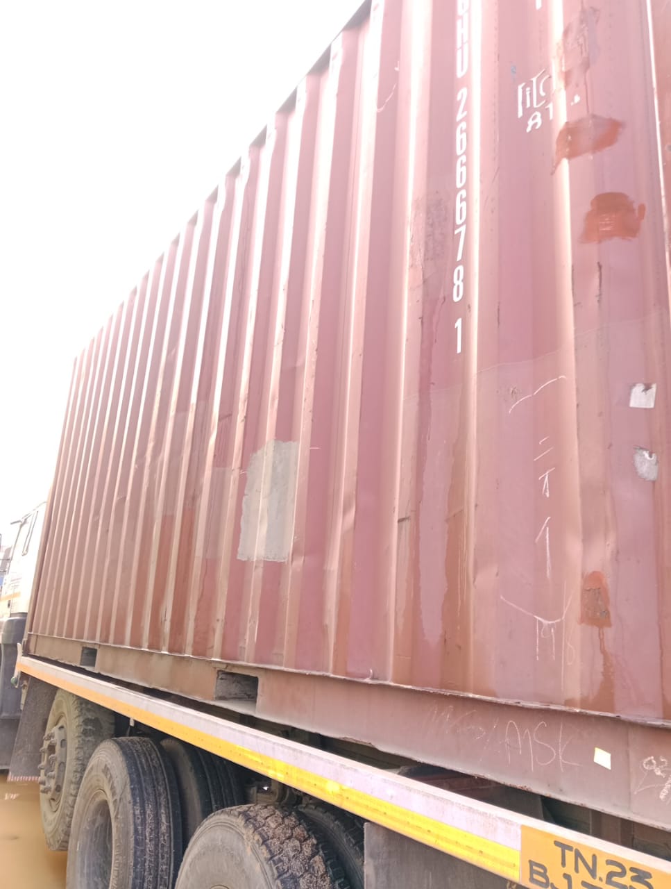 Durable Steel Constructed Used Shipping Container