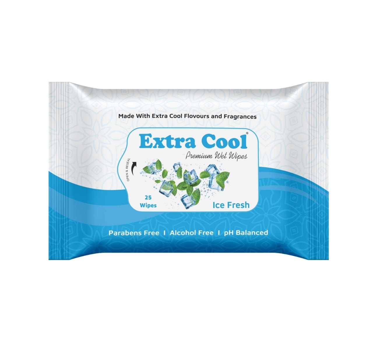 Extra Cool Refreshing Wet Wipes