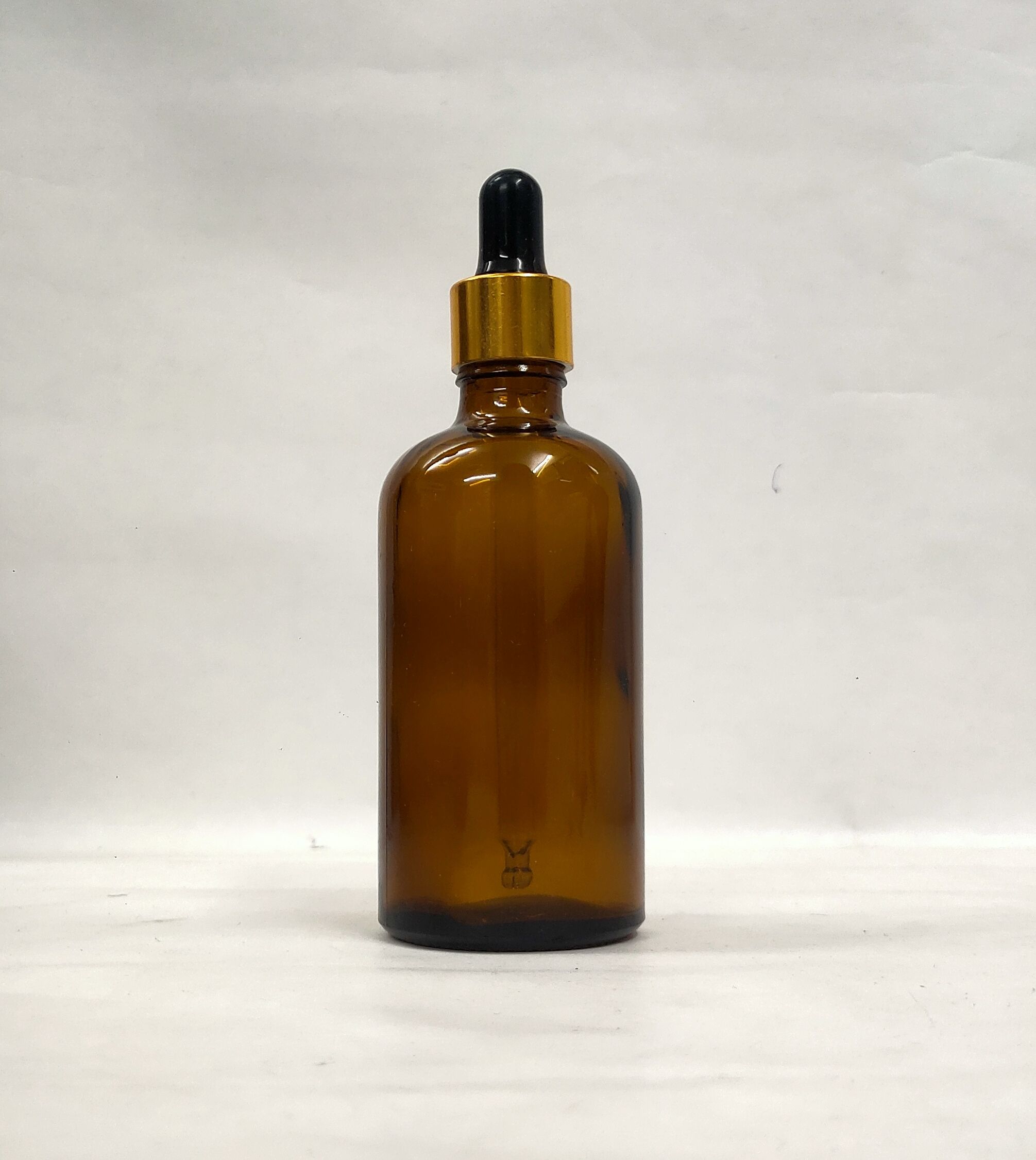 Amber Glass Dropper Bottle, 100ml