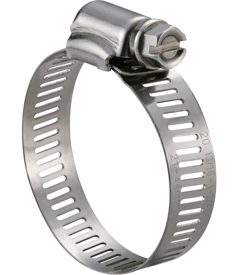 SS Worm Gear Hose Clamps