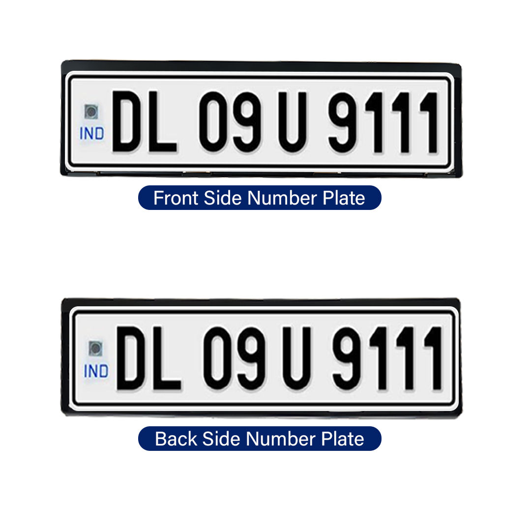 ACR_Black_Number_Plate_Frame Car Number Plate