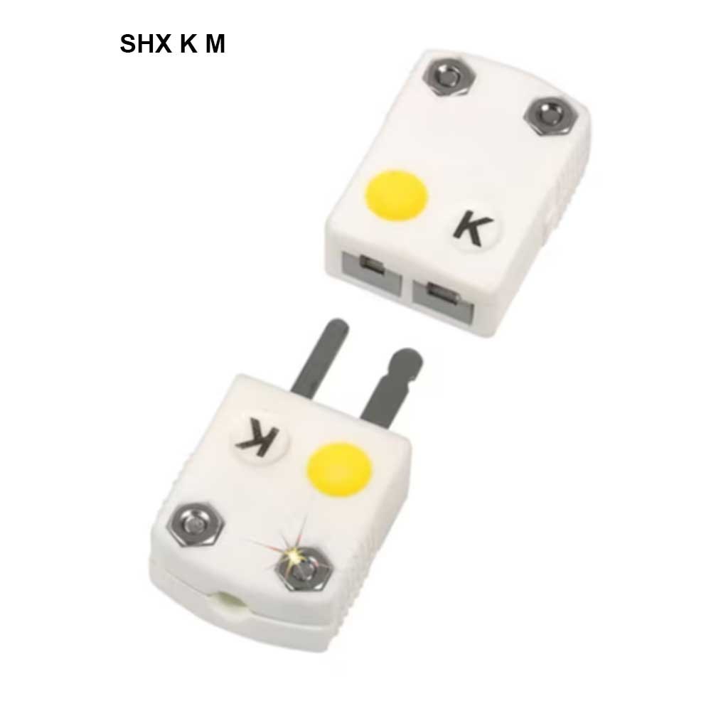 Omega SHX K M White Thermocouple Connector