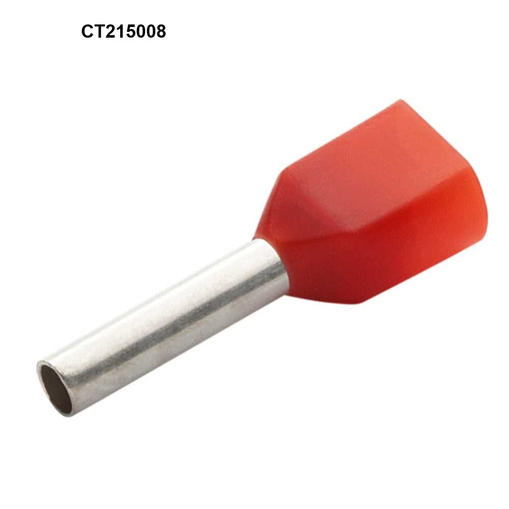 FUJI CT215008 Nylon Insulated Twin Cord End Terminals