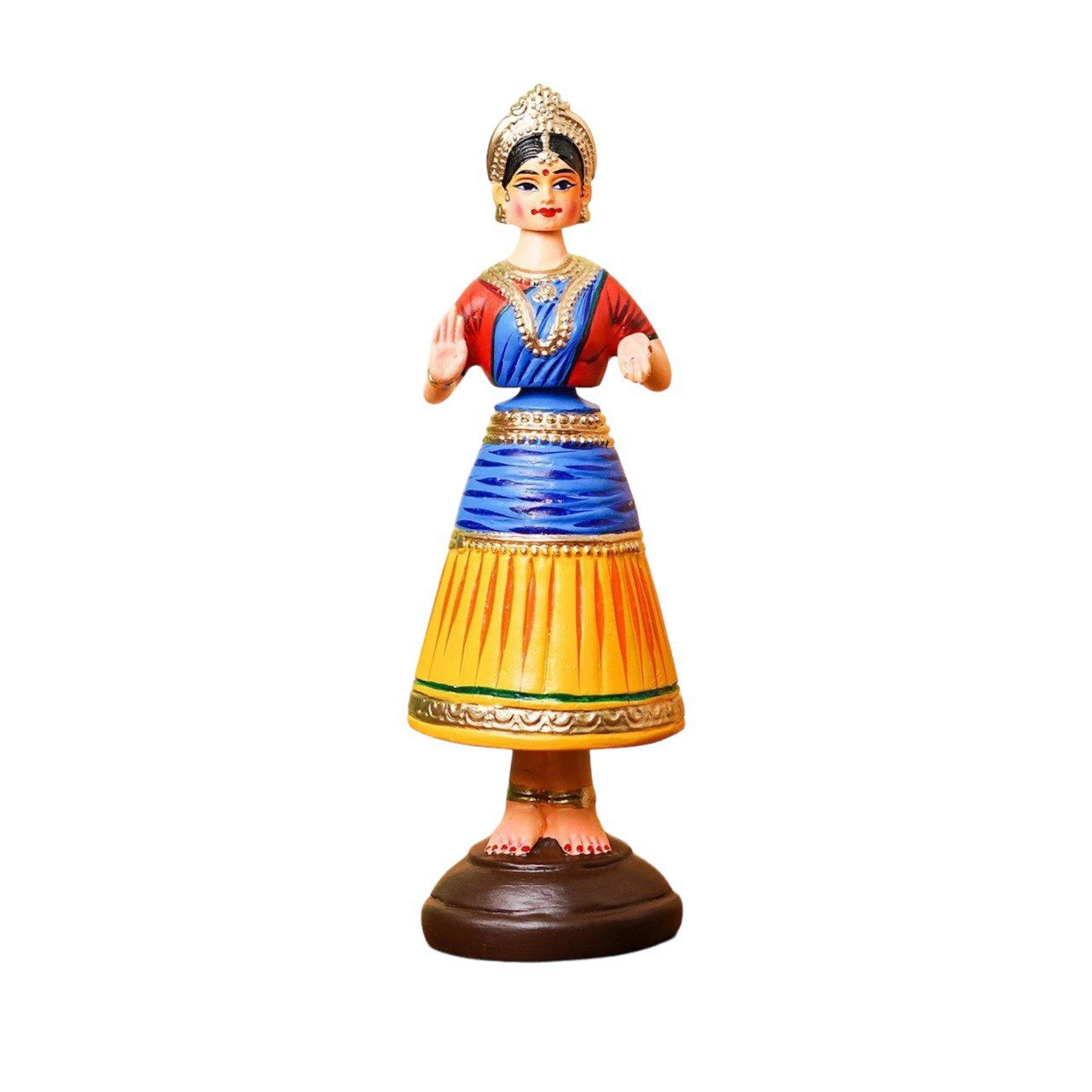 Eco Friendly Tanjore Dancing Doll