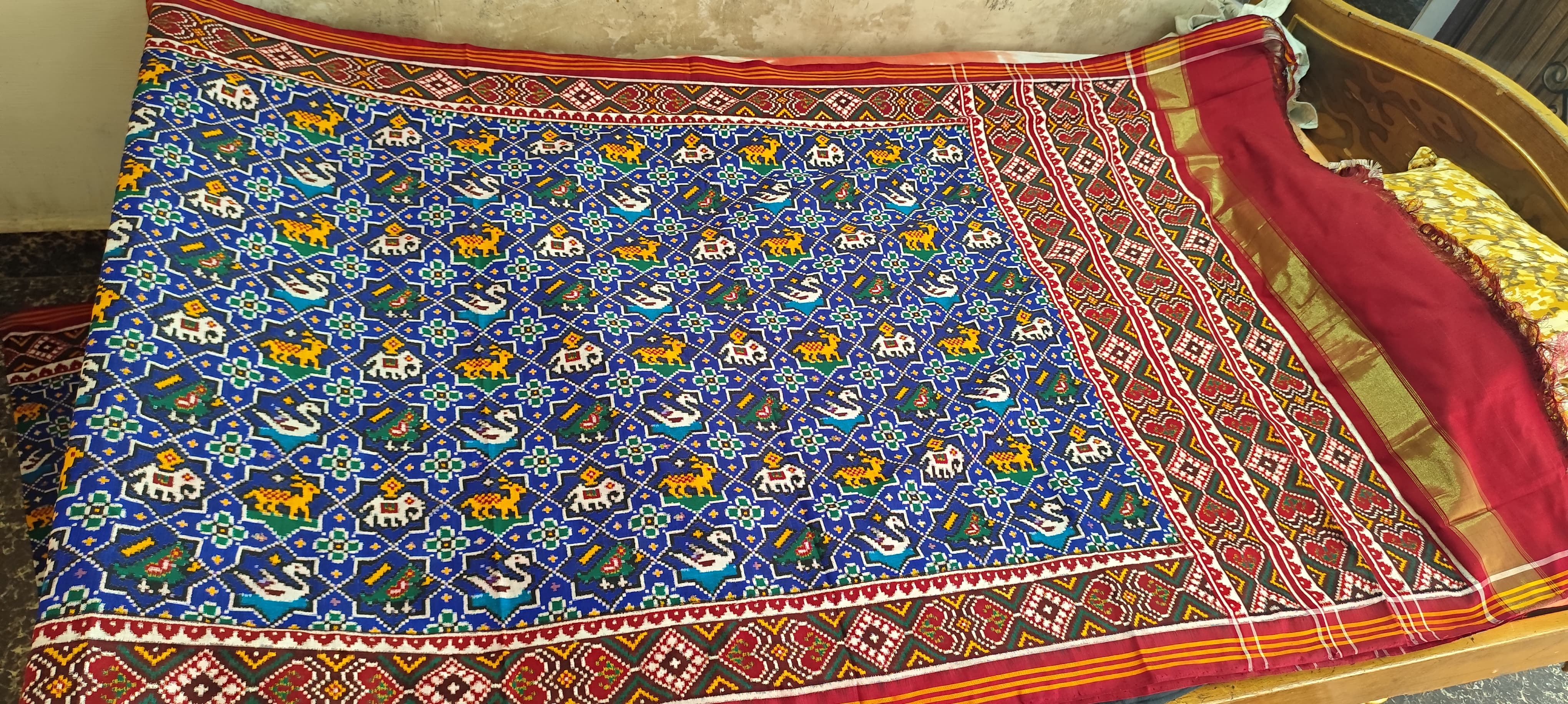 Double Ikat Patan Patola Saree