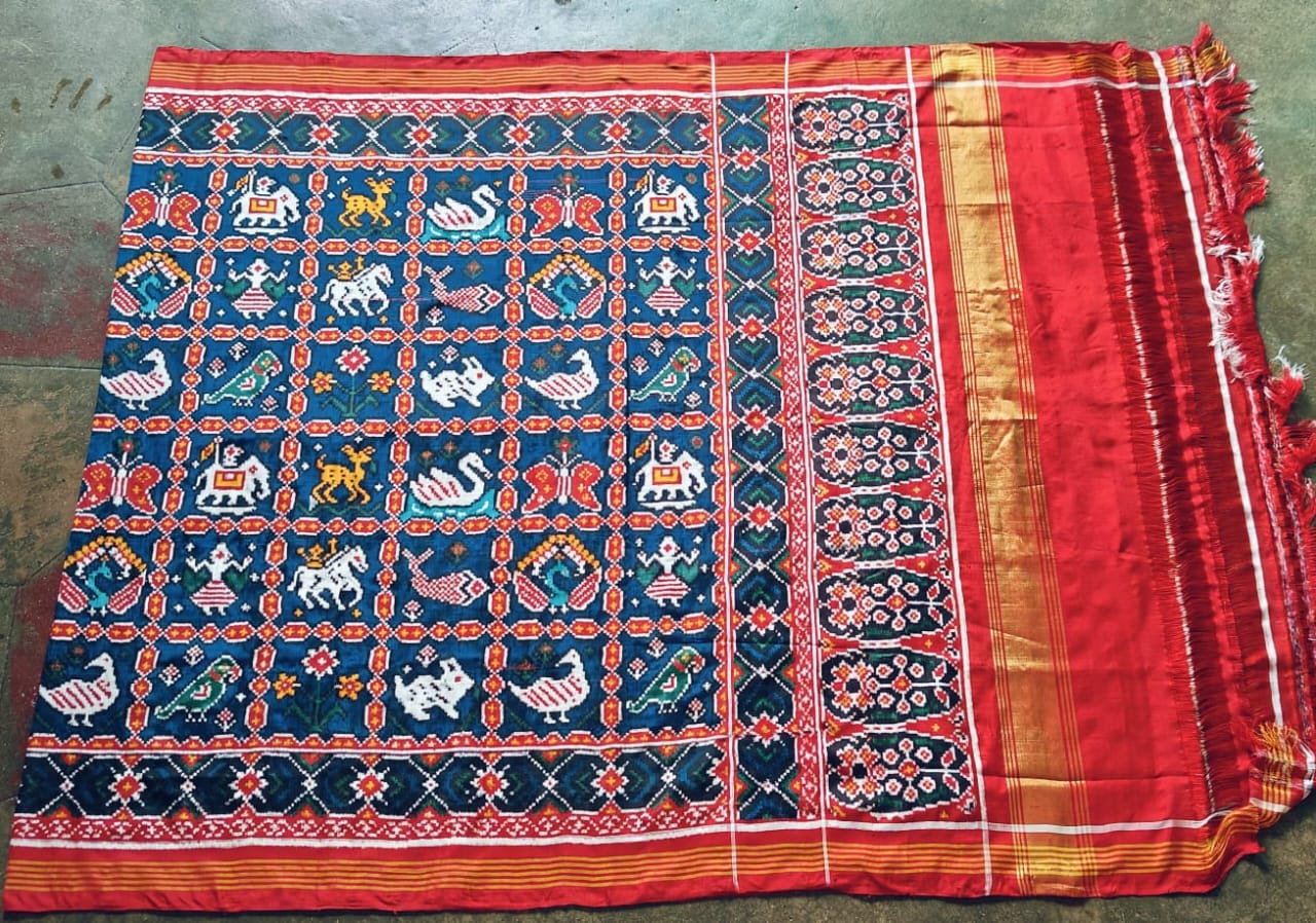 Ladies Printed Patan Patola Saree