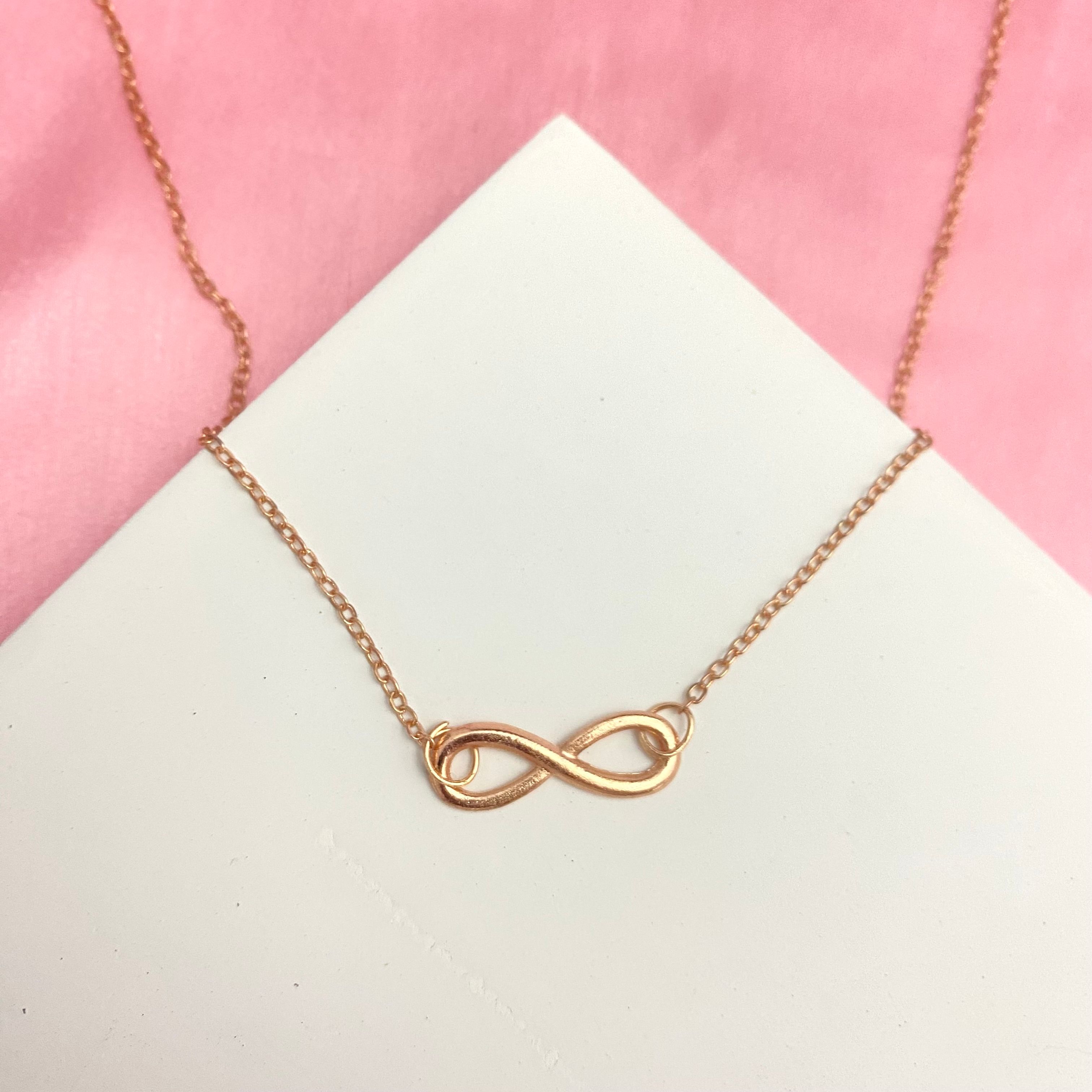 Oralia Golden Infinity Charm Necklace Perfect For Dailywear | For unisex | For Gifting