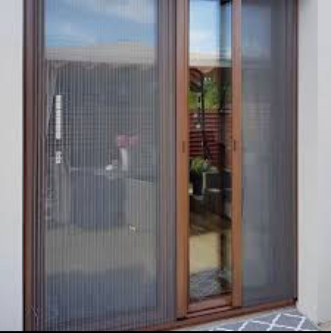 Easy To Fit Sliding Pleated Mosquito Door