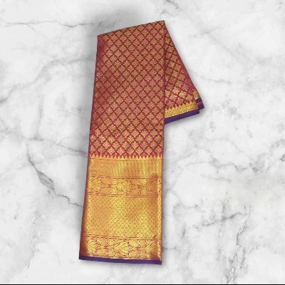 Banarsi Saree - Color: Red