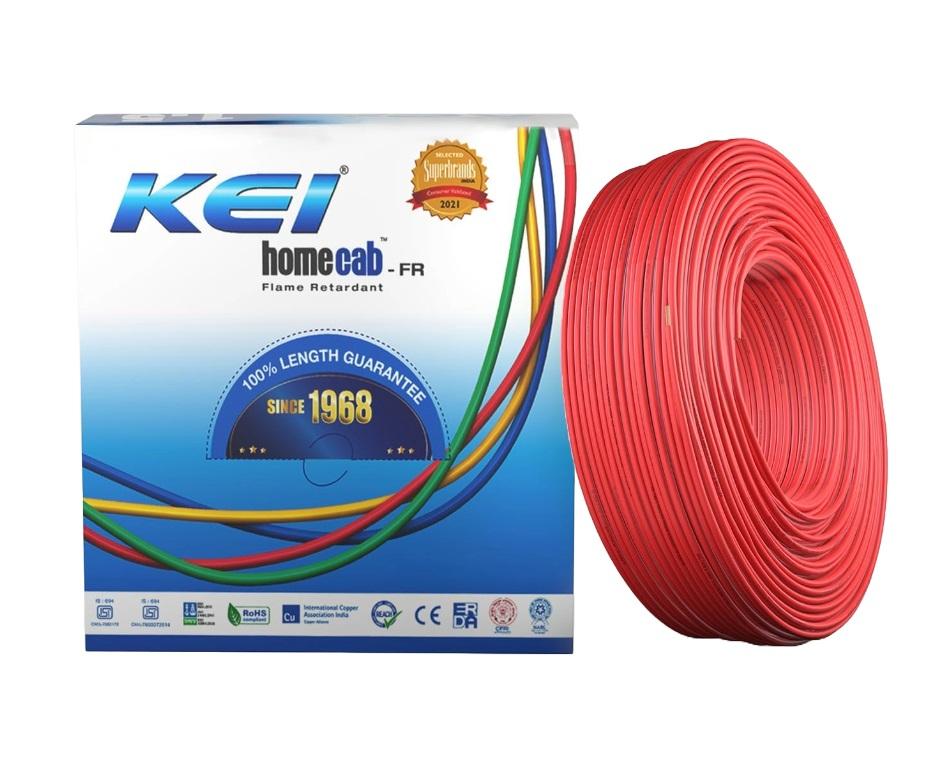 House Wire, 0.5Mm - Color: Red