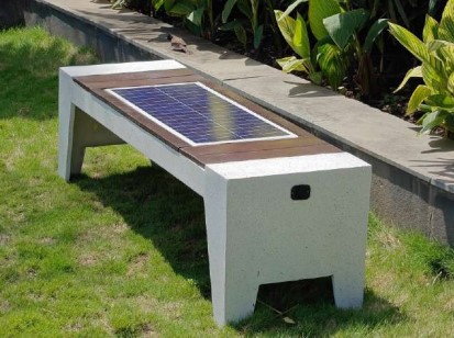 Solar Smart Bench