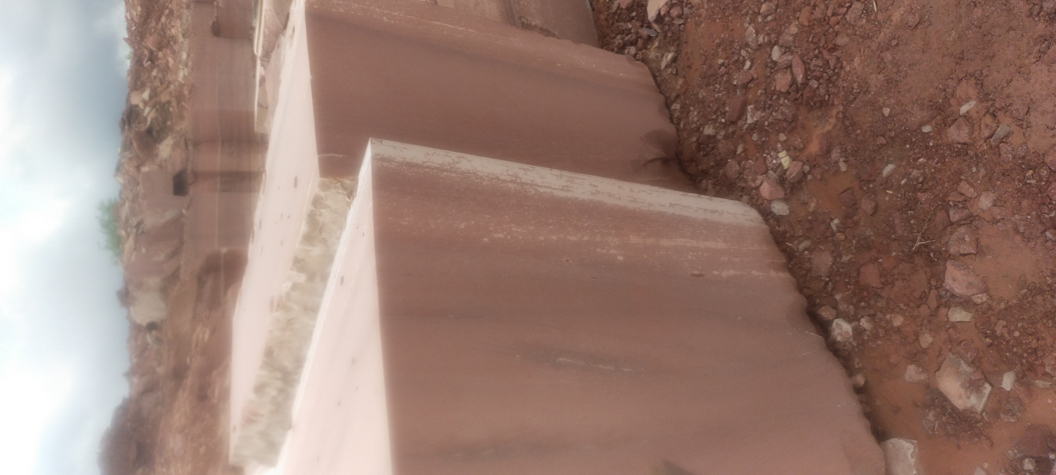 Red Sand Stone Slab