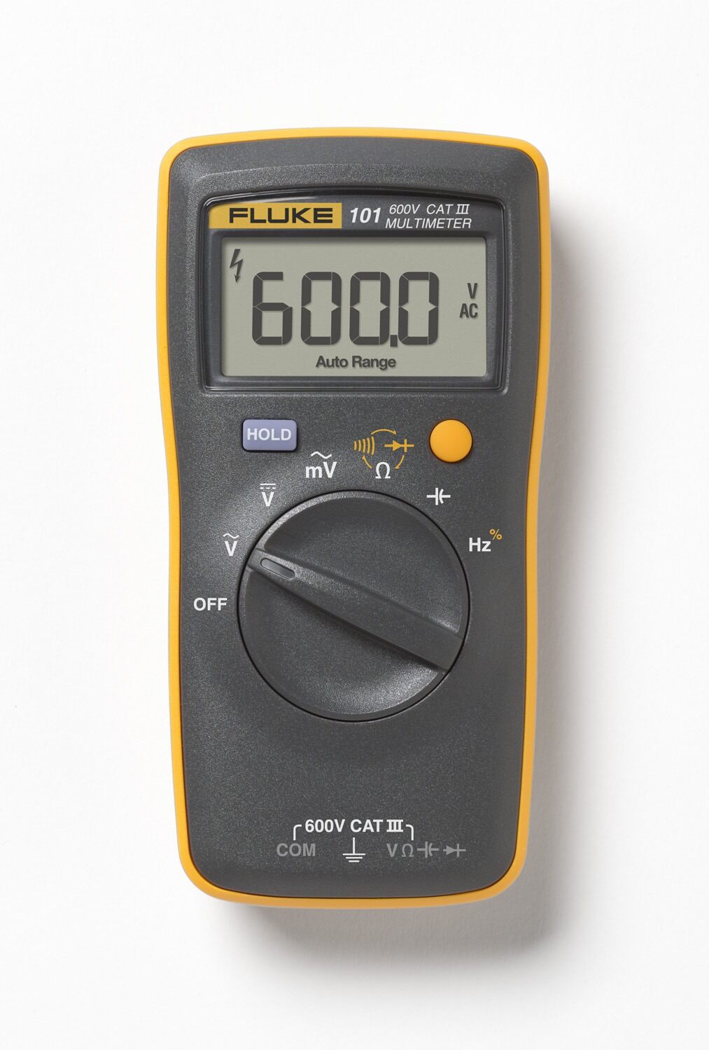 Digital Multimeters - New, Plastic Material | Lightweight, Accurate, Handheld Tool with Digital Display in Yellow and Black