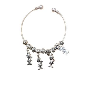 Silver Charm Bracelet - Feature: Fashion