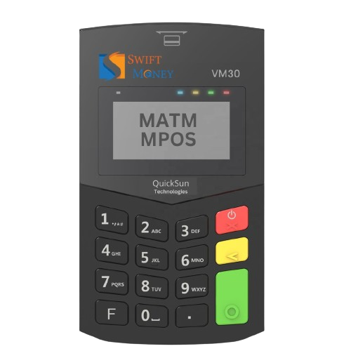 Swift Money VM30 4 Inches Micro ATM With MPOS