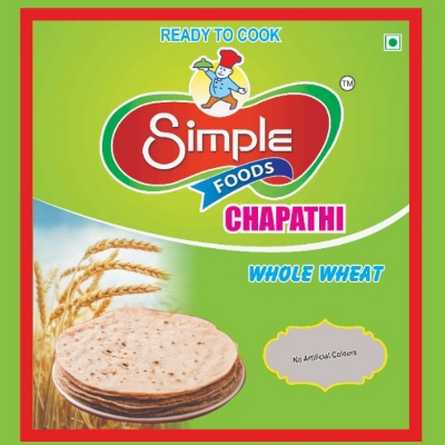 Ready To Cook Chapati - Pack Size: [