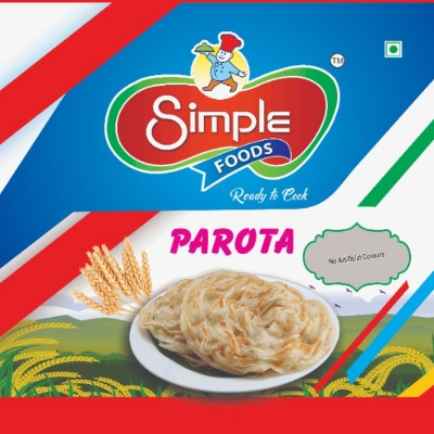 Ready To Cook Paratha - Packaging: ]