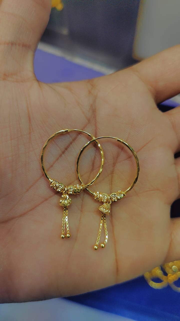 Fancy Gold Earings