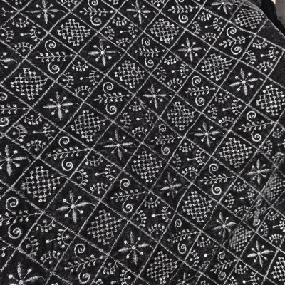 Velvet Embroidery Fabric