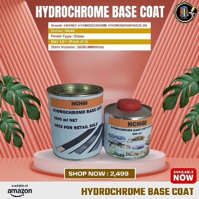 Hydrochrome Base Coat Chrome Paints