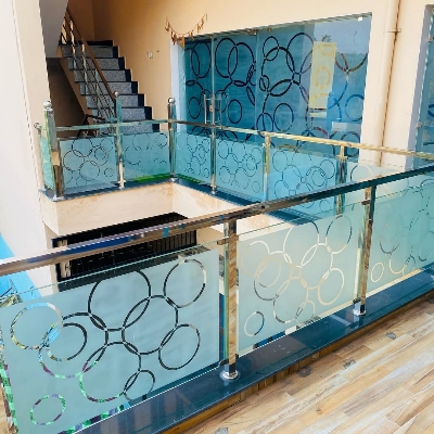 Stainless Steel Glass Railing