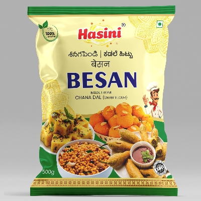 Besan Flour - Color: Natural Yellow