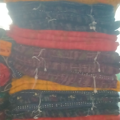 Printed saree vetless